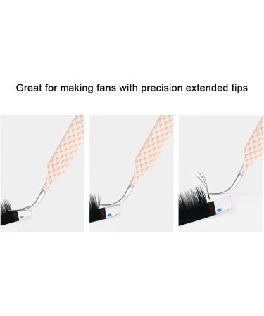 Professional Stainless Steel Volume Tweezers for Eyelash Extensions | High Precision & Super Strong Grip | JM2-4 Pink - Buy Online on SooperMarket.com