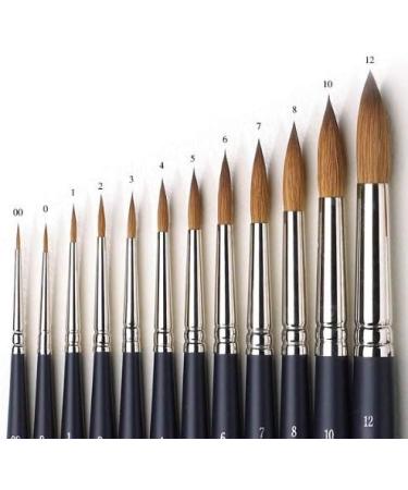 Winsor & Newton Professional Watercolor Sable Brush-Round #00 - High-Quality Watercolor Brush - Buy Online on SooperMarket.com