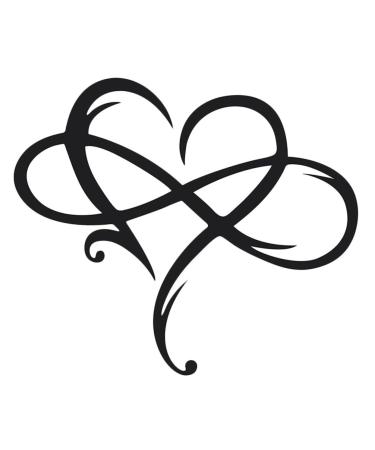 Cabilock 1pc Iron Pendant Home Pendant Heart Shaped Pendant Hanging Heart Wall Decor Decoration Love Black 40x35cm