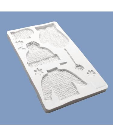 Fondant Making Mould Silicone Material Mold Making Candy Soap Fondant Chocolate and Clay Gifts for Baking Lover Silicone Fondant Molds Small for Cake Decorating - Buy Online on SooperMarket.com