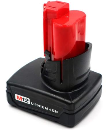 4000mAh MIL 12V Li-ion Battery for Milwaukee Tools - Compatible with M12 Models & Rechargeable 18650 Technology - Buy Online on SooperMarket.com