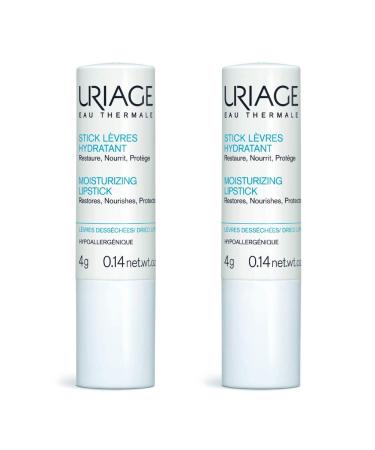 Uriage lip balm moisturising 2 pieces of 4 g each White 2 pieces (1 pack)