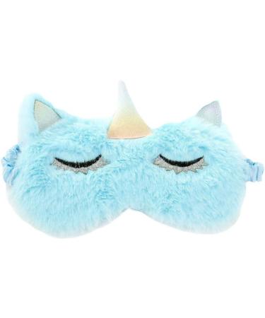 KESYOO Travel Eye Mask - Super Soft Sky-Blue Eye Cover & Kids Blindfold | Perfect Sleep Eye Patch (19.5x8.5cm - Buy Online on SooperMarket.com