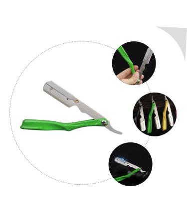 Beavorty Professional Barber Straight Razor - Stainless Steel Hair Cutting & Shaving Razor with Blades for Salons - Buy Online on SooperMarket.com