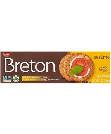 Dare Breton Crackers Variety Pack - Original Multi-grain, Sesame, Cabaret, Crisp & Buttery, Grainsfirst - 35 oz with Make Your Day Spreader - Buy Online on SooperMarket.com