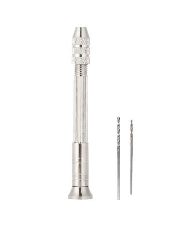 Nail Piercing Tool Manual Nail Art Punch Tool DIY Pendant Punch Manicure Accessory Nail Piercing Kit Silver For Nail Tips Gels And Decorations