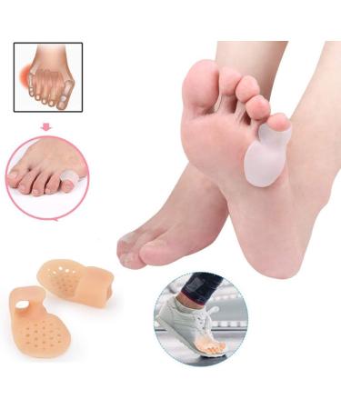 2PCS Toe Straighteners for Overlapping Toes - Hallux Valgus Orthopedic Foot Braces - Buy Online on SooperMarket.com