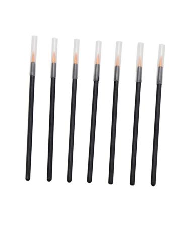 NOLITOY 50pcs Disposable Eyeliner Brush Fine Eyeliner Brush Eye Liner Wands With Hat Miss Auxiliary