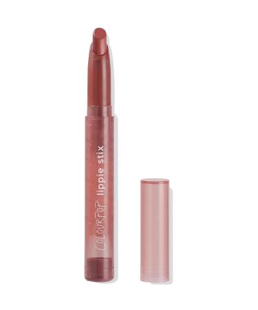 ColourPop GOAL DIGGER Lippie Stix Matte Lipstick - Dark Coral Rose | Long-Lasting Hydrating Formula - Buy Online on SooperMarket.com