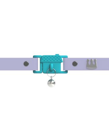 Kittyrama cats and kitten collars.As seen in Vogue.Awarded.Approved by the veterinarian.Breakaway hypoallergenic comfortable and soft.Mauve.Other styles available adult cat mauve