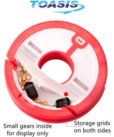Toasis Fishing Snelled Hook Holders Tenkara Line Keepers - 10 Spools for Leader Rig Storage - Buy Online on SooperMarket.com