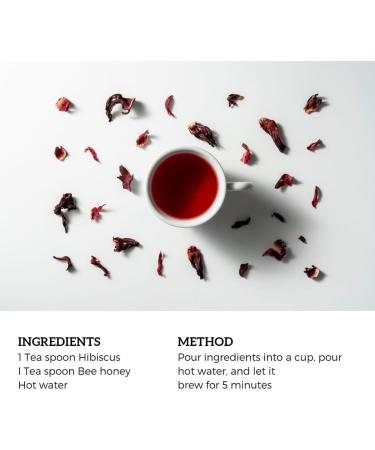 50g Dried Hibiscus flower | Hibiscus Cocktail Garnish | Hibiscus tea loose leaf | dried hibiscus flowers edible | dried flowers for crafts | dried flower petals | Drink Garnish (50g) - Buy Online on SooperMarket.com