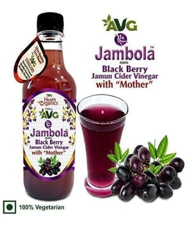 CROW AVG Jambola- Jamun Vinegar with Mother Natural & Unfiltered- 500 ml - Buy Online on SooperMarket.com