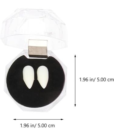 Bestoyard 2 Pack Halloween Vampire Fangs and Werewolf Teeth Set - Fake False Teeth for Costumes - Buy Online on SooperMarket.com