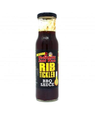 Chilli Jam Man Medium-2 Rib Tickler BBQ Sauce 225ml