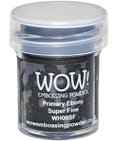 Wow! Embossing Powder Black & White Bundle - Primary Ebony, Bright White, White Pearl, Clear Gloss 15ML - Buy Online on SooperMarket.com
