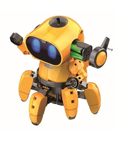 CIC21-893 Tobbie Interactive Robot | AI Capable | Infrared Sensor | Follow Me & Explore Play Modes | Develops Emotions | Gestures & Sound Effects - Buy Online on SooperMarket.com