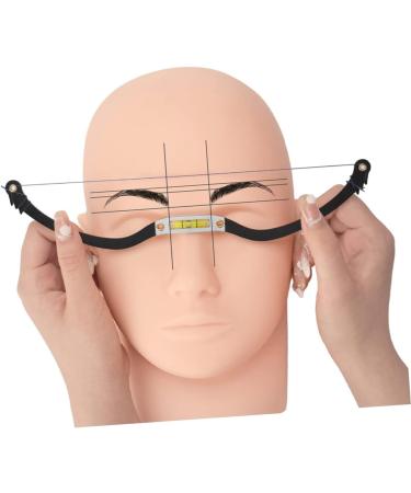 HAPINARY Measuring Ruler 1 Set Arch Embroidery Eyebrow Ruler Makeup Stencil Reusable Eyebrow Template Eyebrow Shaper Balance - Buy Online on SooperMarket.com