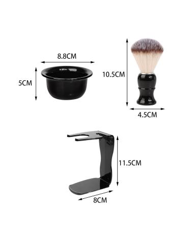 Mag IDeal 3-Part Shaving Bowl Set | Premium Beard Care Kit with Razor Brush & Foam Bowl for Men | International Shipping - Buy Online on SooperMarket.com