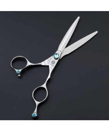 Dream Reach 5.5" Lefty Left Handed Professional Hairdressing Cutting Shears Scissors - Straight Edge Barber Hair Shears Japan 440C - Perfect for Hairstylist Hairdresser and Home Use (Set-03) C-Silver-6.0 - Buy Online on SooperMarket.com
