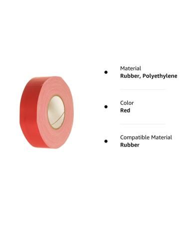 Outdoor Gaffer's Style Cloth Pickleball Court Tape - 2 x 204ft - Ultra Durable - Red - Buy Online on SooperMarket.com