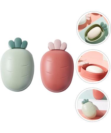 LABRIMP 2pcs Boxes Soap Box Household Storage Rack Pp - Buy Online on SooperMarket.com