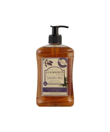 French Liquid Soap Lavender Aloe 16.90 Ounces Lavender Aloe Lavender & Aloe 16.9 Ounce
