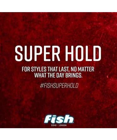 FISH Superhold Fish Fix Controlling Hair Wax 100ml - Long-lasting Hold and Control for Men and Women - Buy Online on SooperMarket.com