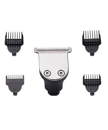 KALLORY men grooming trimmer clipper Guards Trimmer Head beard shaver accessory Pet Clipper Parts grooming guide Cat Trimmer Kit hair trimmers remplacement head cutting man face guard comb M Silver