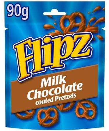 Chocolate Pretzel Bundle with Flipz Milk Chocolate Pretzels 90g Cookies & Cream Pretzels 90g & Peanut Butter Pretzels 90g (3 Pack) - Buy Online on SooperMarket.com