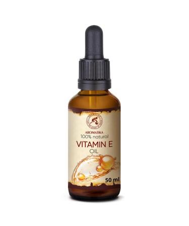 Vitamin E oil 50ml - of course - vitamin E oil - vitamin e oil - care for face - body care - hair - cosmetics oil 50 ml (1 Pack)