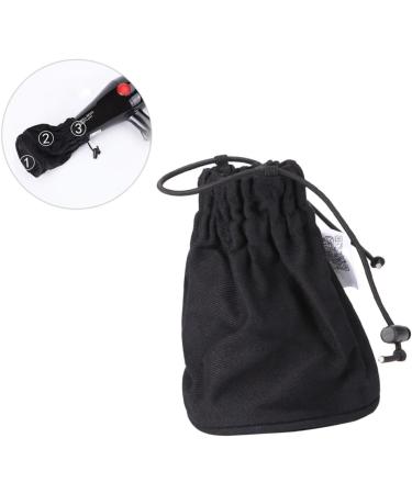 PLAFOPE 1pc Hair Dryer Pocket Hair Dryer Travel Bag Hair Blower Cover Hair Dryer Sock Hairdryer Bag Black - Buy Online on SooperMarket.com