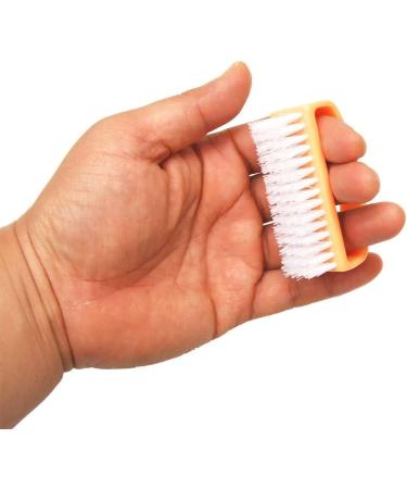 Nail Clean Brush Set - Double Sided Finger Cleaning Brushes (3 Pcs) | Strong Bristles, Ergonomic Handle | Ideal for Fingernails & Toenails - Buy Online on SooperMarket.com