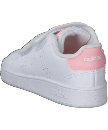 adidas Kids Advantage Cf I Sneaker - Child 8 UK - Ftwr White/ Acid Red - Buy Online on SooperMarket.com