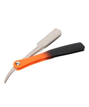 Straight Edge Razor Without Blade - Manual Mustache & Beard Shaver | Silver Beard Blade Holder for Precision Grooming - Buy Online on SooperMarket.com