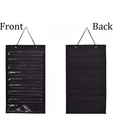 LYFFXYH Martial Arts Belts Organizer - Hanging Medal Display Rack for 8 Belts | Karate Belt Holder in Dust-Proof Black - Buy Online on SooperMarket.com