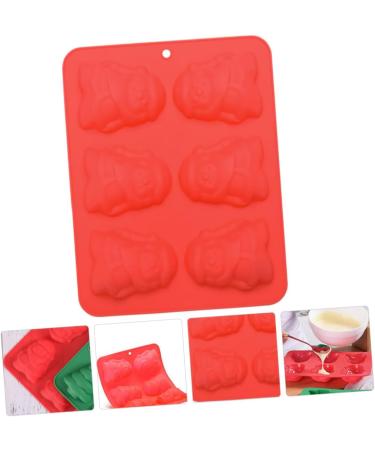 CIYODO Christmas Baking Molds Silicone Molds Gum Paste Molds Tool Trays DIY Handicraft Mold Crafts Fudge - Buy Online on SooperMarket.com