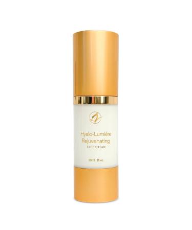 Zatural Hyalo-Lumi re Rejuvenating Luxurious Face Cream Lift Tone & Tighten Vitamin C Moisturizer Hyaluronic Acid Vegetable Collagen