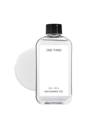ONE THING Niacinamide 10% Toner (1.35 fl.oz / 40ml) | Korean toner Vitamin B3 Hydrating Revitalizing for Dull Oily Skin | Travel Size Toner