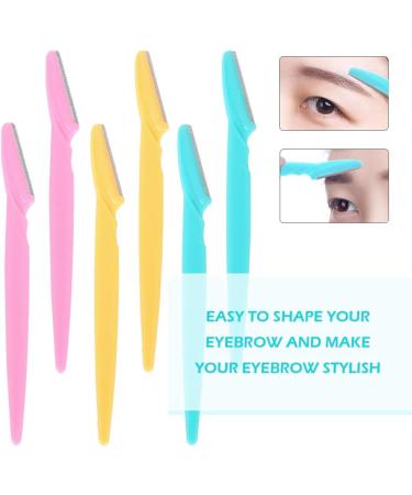 18 Pack Eyebrow Razors & Trimmers - Portable Facial Hair Remover for Men & Women - Precision Cover Gray - Buy Online on SooperMarket.com