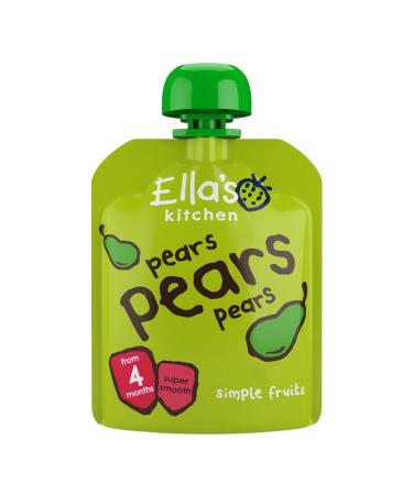 Ellas Kitchen Organic Smooth Pears Puree Pouch 70g