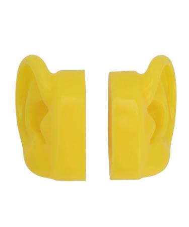 Silicone Ear Model Set - Yellow, Waterproof, Bubble-Free for Acupuncture Practice and Hospital Teaching - Buy Online on SooperMarket.com
