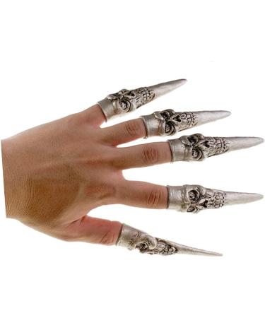 Healeved 2 Sets Fake Nails Nail Art Decoration Fake Party Nails False Nails Props Cosplay Accessories Funny False Nail Halloween Costume Accessories Paw Ornament Make up Apparel - Buy Online on SooperMarket.com