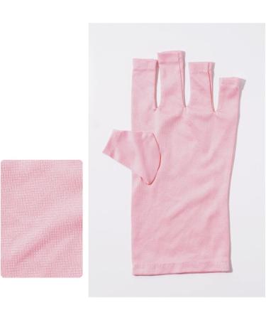 FIOERDTUIE Nail Art Glove Manicure Supplies Hand Protector Protective Gear Multifunctional Compact Size Simple Operation Nail Art Glove Pink - Buy Online on SooperMarket.com
