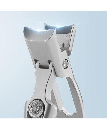 Ultra Sharp Nail Clippers Fingernail and Toenail Clippers Cutters Stainless Steel Wide Jaw Opening Anti Splash Sharp and Sturdy Easy to Use Portable Nail Trimmer Manicure Tools for Men & Women - Buy Online on SooperMarket.com