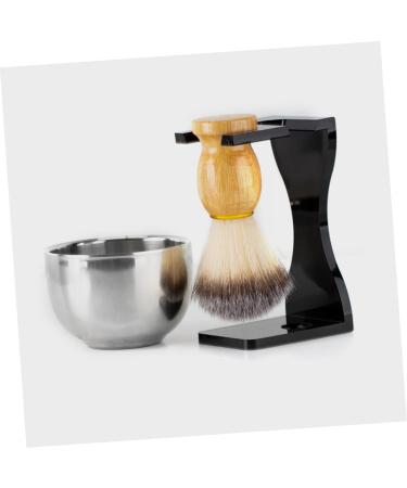 NOLITOY 3 Sets Men's Shaving Kit | Beard Brush Shaving Cream & Razors | Premium Grooming Essentials for Men - Buy Online on SooperMarket.com