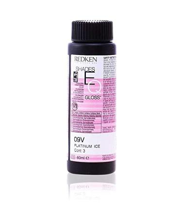 Redken Shades Eq Colore Semipermanente 09V Platinum Ice 60 Milliliter 09 V platinum ice 60 ml (Pack of 1)