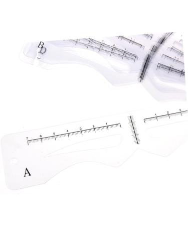 DOITOOL 1 Set Eyebrow Drawing Tool Eyebrow Templates Eyebrow Card Template Card Eyebrow Trimming - Buy Online on SooperMarket.com
