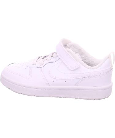 NIKE Boys Unisex Kids Court Borough Low 2 (PSV) Sneakers - White - Size 34 EU - International Shipping Available - Buy Online on SooperMarket.com