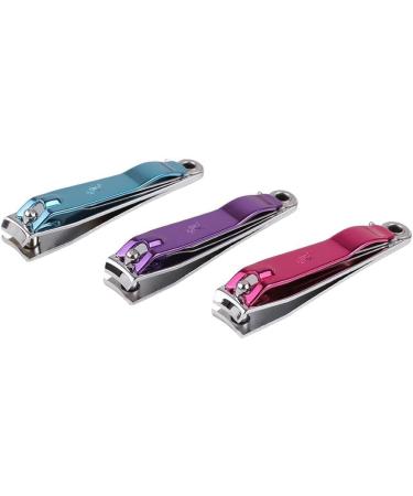 Nail Clipper for Toe Nails Heavy Duty Professional Quality Thick Toe Nail Clipper (Pink) - Buy Online on SooperMarket.com